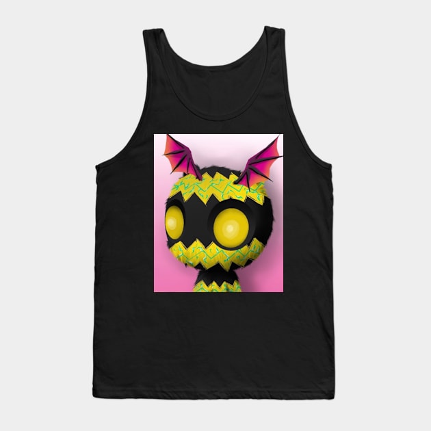 Psycho Kitties #2 Tank Top by Zip Kitties